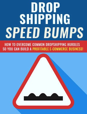 Dropshipping Speed Bumps PLR eBook
