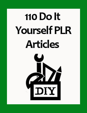 do it yourself plr articles