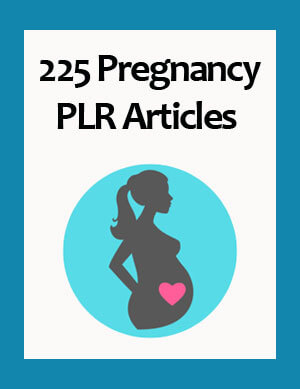 pregnancy plr articles