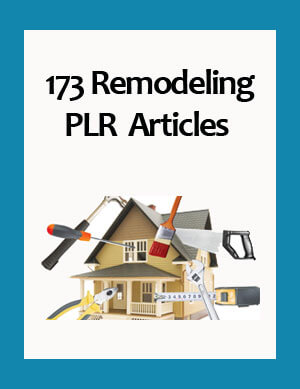 remodeling plr articles