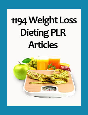 weight loss dieting plr articles